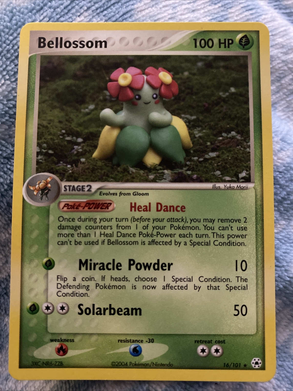 2004 Pokemon EX Hidden Legends # 16 Bellossom Card GEM MINT! Rare!