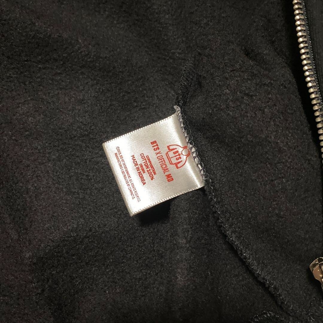 BTS フーディ　サイズM BTS World Tour Love Yourself Zip-Up Hoodie Size 1 (M) Black