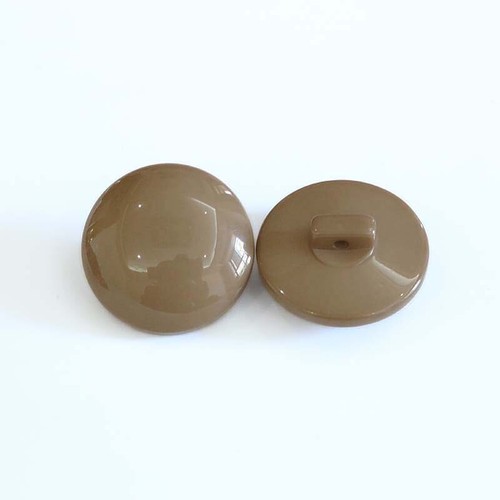 10/8/6x Shank Buttons Glossy Mushroon Shape Overcoat Trench Coat Sewing Buttons - Picture 9 of 24