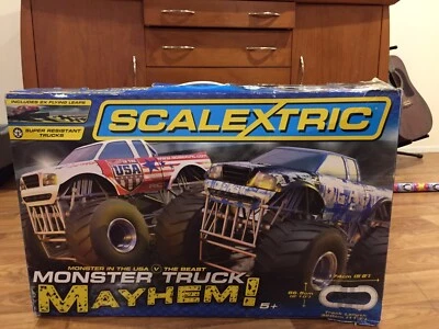 scalextric monster truck mayhem