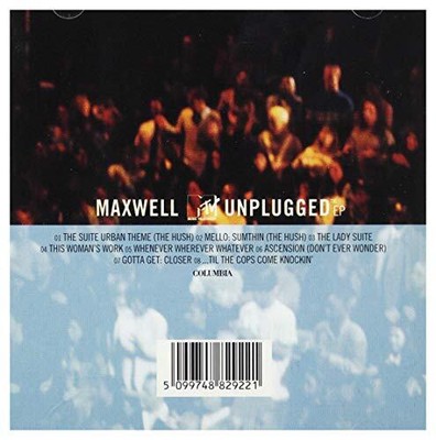 Maxwell Mtv Unplugged -  CD M5VG The Cheap Fast Free Post