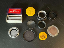 KODAK CAMERA LENS ATTACHMENTS FILTERS TIFFEN ADAPTER RINGS
