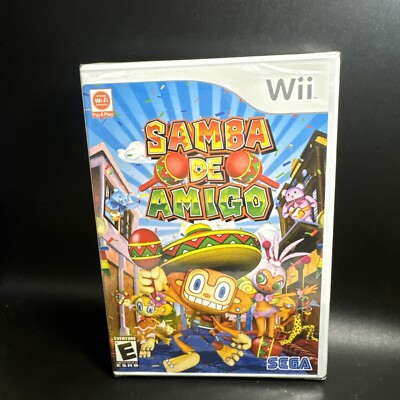 Samba de Amigo Nintendo Wii, 2008 - New Factory Sealed. Unopened Read