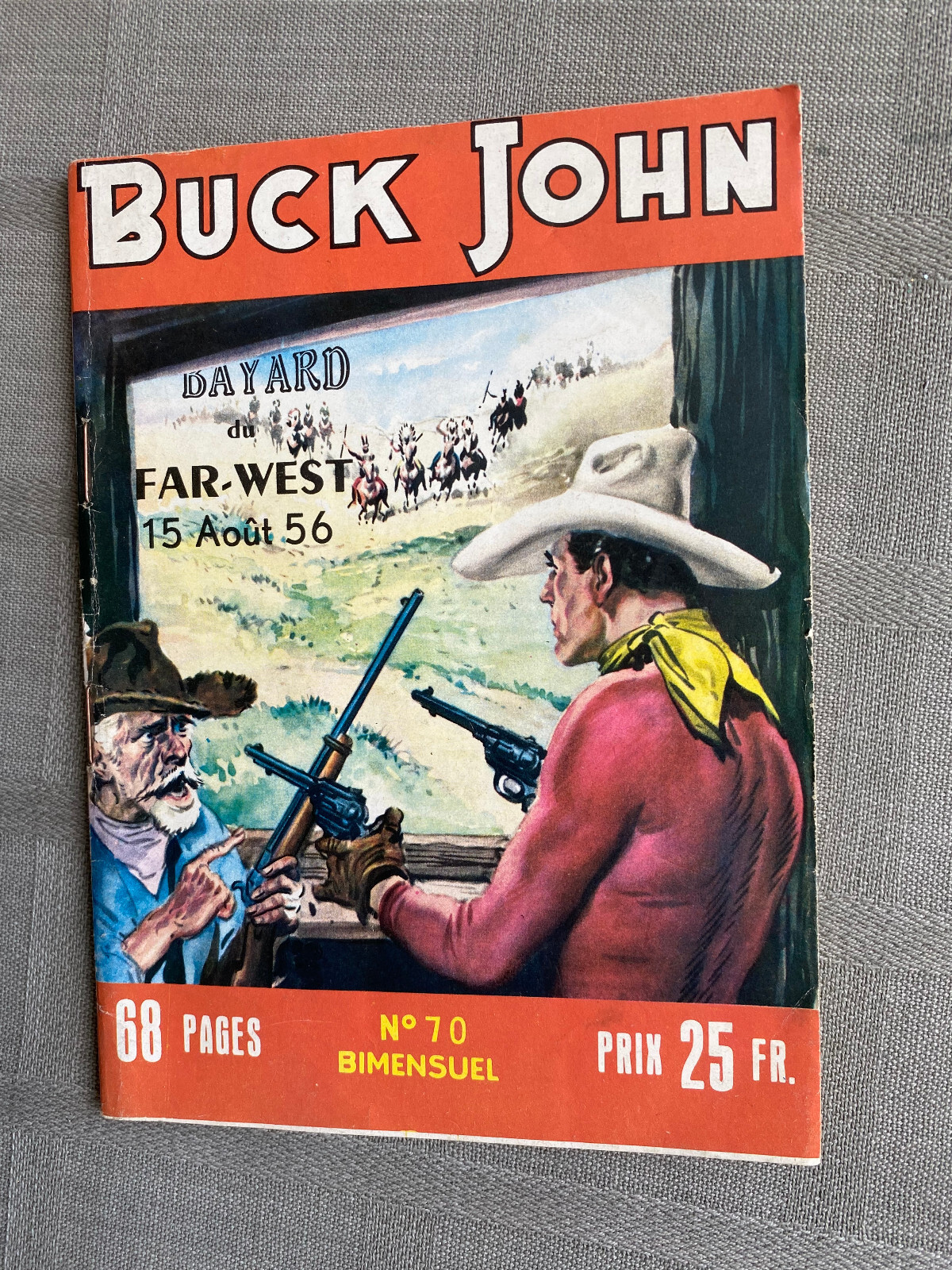 Buck John No. 70 August 15, 1956 in Very Good Condition