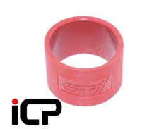 Tubo intercooler rinforzato STi rosso adatto a: Subaru Impreza WRX STi 00-07