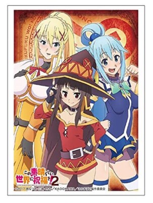 Bushiroad Weiss Schwarz Card Sleeve HG Vol. 1234 Konosuba Aqua Darkness  Megumin | eBay