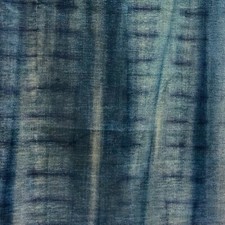 KRAVET COUTURE CHENILLE PRINT UPHOLSTERY FABRIC TIE DYE 515.0 INDIGO 5 YARDS