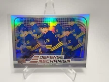 2022-23 Upper Deck Series 1 - Defense Mechanism #DM-11 Rasmus Dahlin