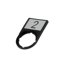 Marco M22S-ST-X53 con placa de etiquetado﻿ RMQ titanio 30x50mm EATON ELECTRIC