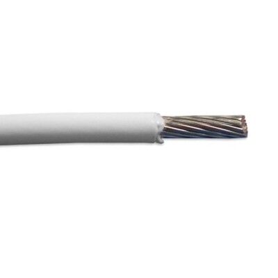 500' M22759/16-14-9 14 AWG 19 Strands MIL-Spec Lead Wire 150°C White 600V