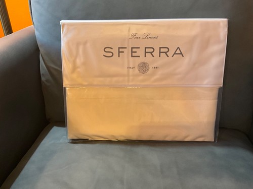 Sferra Giza 45 SETA Sheets / 51% Silk, 49% Egyptian Cotton. Newly handmade.