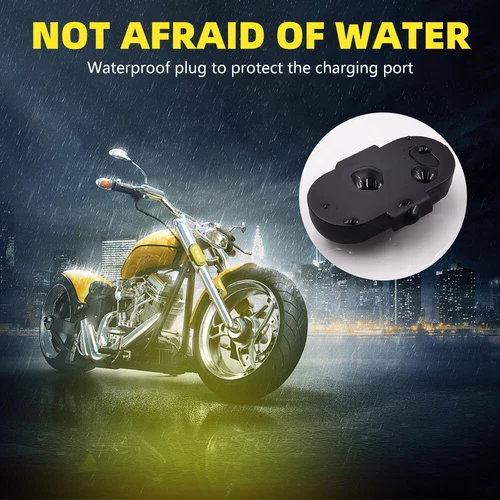 RGB LED Strobe Light Wireless Remote Control For Car Bike Motorcycle Flash Lamps - Picture 4 of 10
