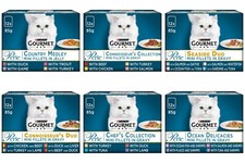 Image of Purina Gourmet Perle Adult Cat Food Pouches 12x85g All Flavours *FREE DELIVERY*