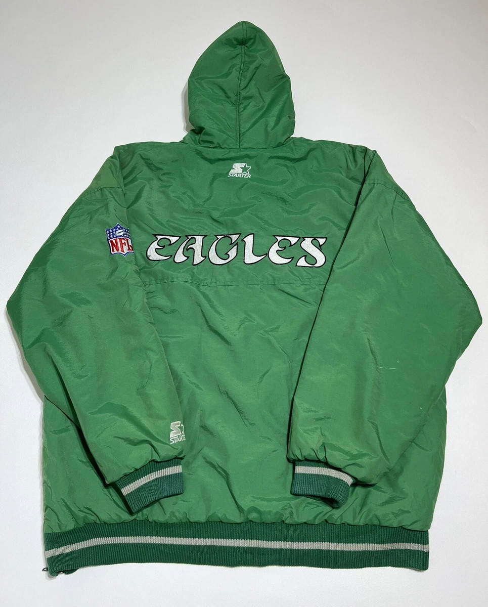 Eagles kelly green starter deals jacket