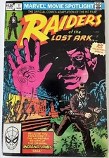 Raiders of the Lost Arc #1 (1981) FN+ NICE COPY 1st Indiana Jones Marvel Comic