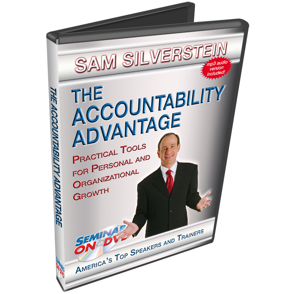 Dvd seminars on DVD Special interest accountability advantage: practical tools for personal and organizational growth (w/ strea (850880001631)