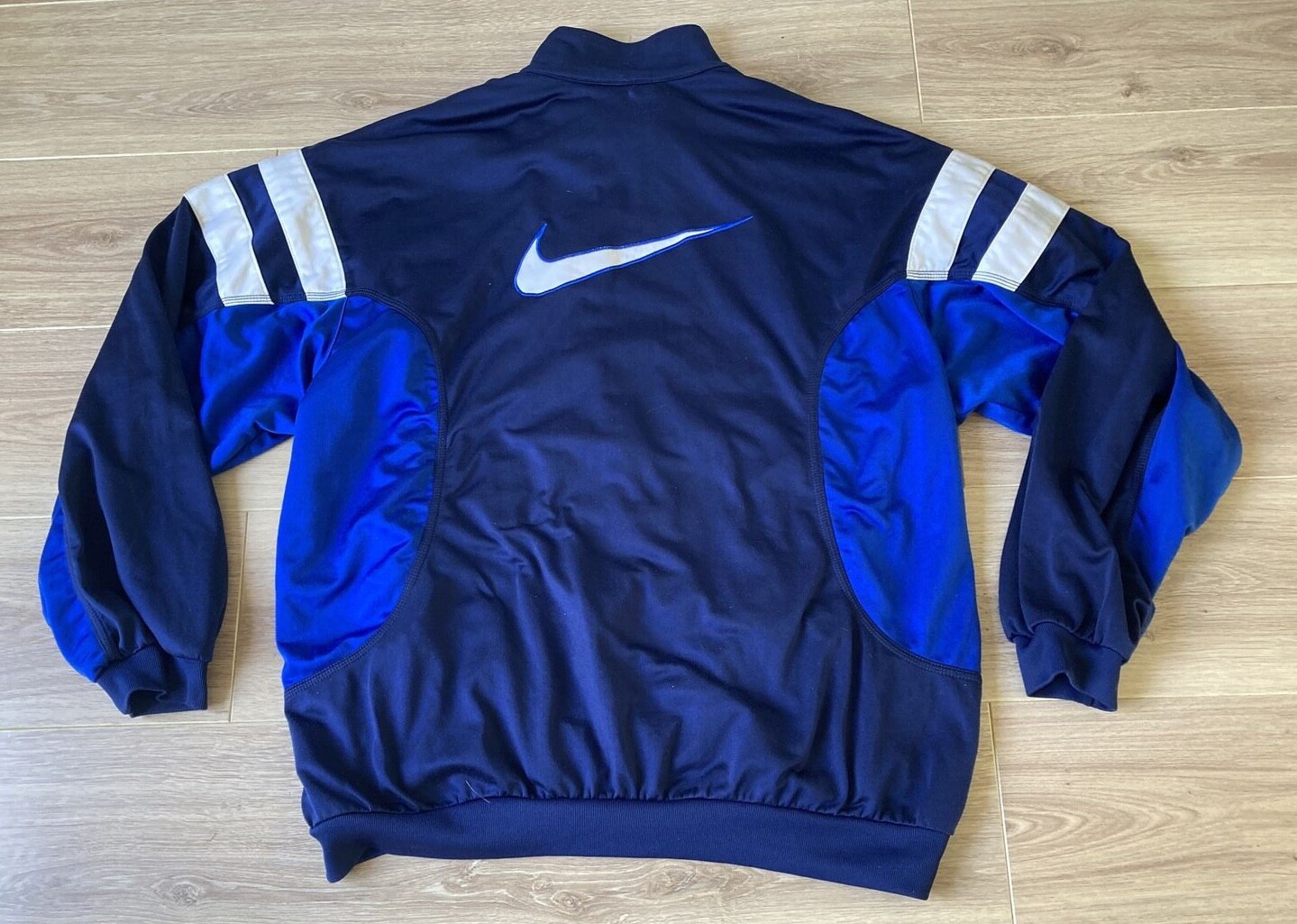 SACAI X NIKE NIKE VINTAGE ANNI 90 TRACK JACKET ROSSO SWOOSH NIKE SPELLOUT TAGLIA XXL VEDI DESCRIZIONE