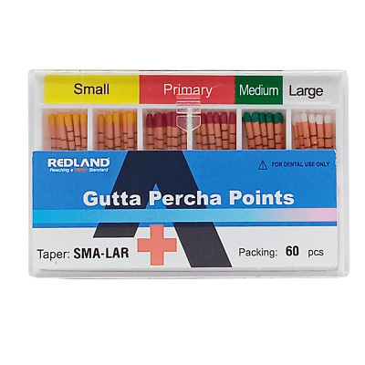 Dental MM marked Gutta Percha Points 60/Pk FITS FOR DENTSPLY WaveOne Gold files