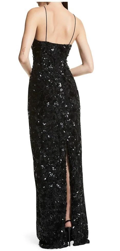 MICHAEL KORS ABITO CON CAVALLETTA COLLEZIONE MICHAELKORS ABBELLITO TAGLIA 4 FRANCOBOLLI $7990