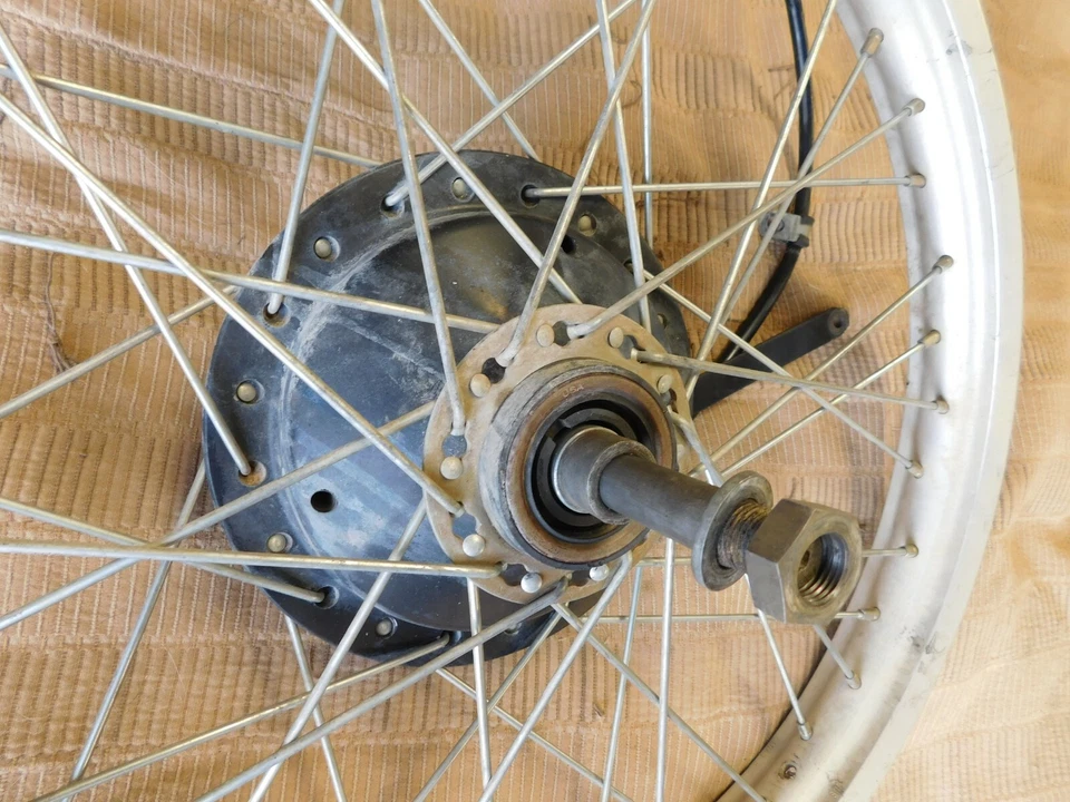 MARZOCCHI Can-Am 500 SONIC 21" RUEDA DELANTERA / FRENO / EJE Vintage MX MotoCross  Foto 4 de 4