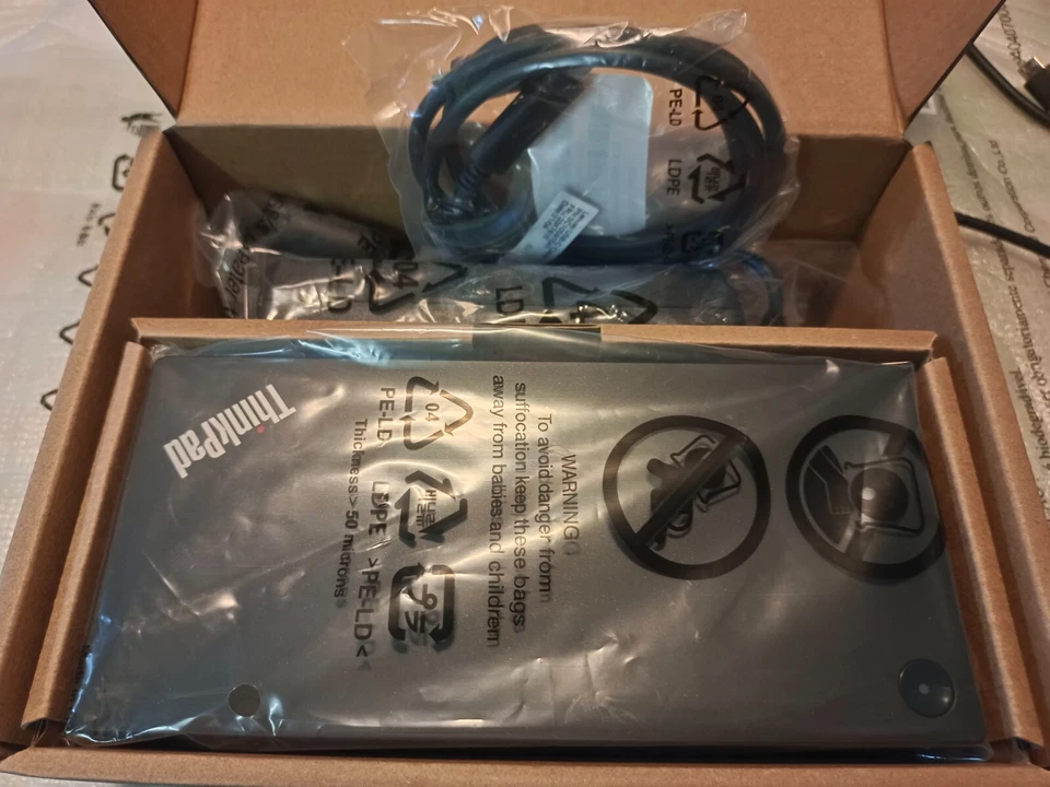 Lenovo ThinkPad USB-C Dock Gen 2 40AS0090EU Type 40AS mit 90Watt + USB-C Kabel - Imagen 3 de 4