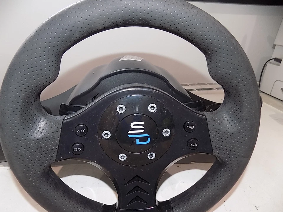 Subsonic Superdrive Drive Pro GS 750 Steering Wheel for Xbox, PS4, PC UNTESTED - Image 2 of 4