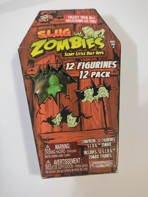 SLUG Zombies Series 3 Set of 12 Figures Coffin  S.L.U.G.