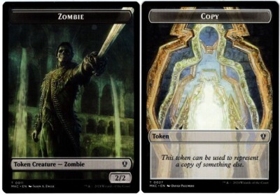 Zombie \ Copy Token - #11/27 - CMR: Murders at Karlov Manor - NM MTG