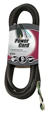 Replacement Power Supply Cord, 14/3, 9-Ft.