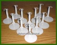 12 Kaiser 1001 Miniature Doll Stands fit 5"McDONALDS Happy Meal Madame Alexander