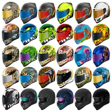 Icon Airform Street Motorcycle Helmets - CHOOSE COLOR & SIZE