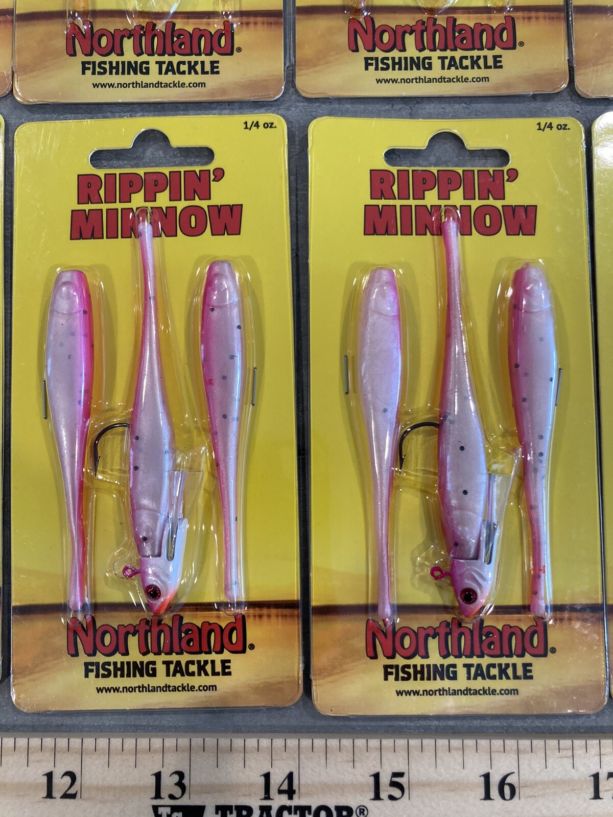 Lot of 30 Packs Rippin' Minnows - Northland - 1/2, 5/16, 1/4 oz - Mixed Colors