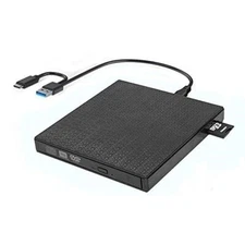 4in1 External CD DVD RW Drive USB-C USB 3.0 Writer Burner Player For Laptop PC