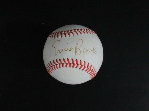 Ernie Banks Signed Baseball Autograph Auto PSA/DNA AK24484