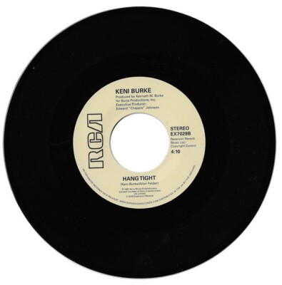 NEU!!!  KENI BURKE - Risin' to the top / Hang tight - 7'' VINYL EX7029