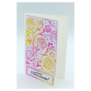 Détails Sur Carte Joyeux Anniversaire Avec Fleurs Carte Anniversaire Livraison Gratuite