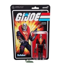 G. I. Joe Super 7 Reaction Figures Destro 3.75  Figure New Sealed Hasbro 2021
