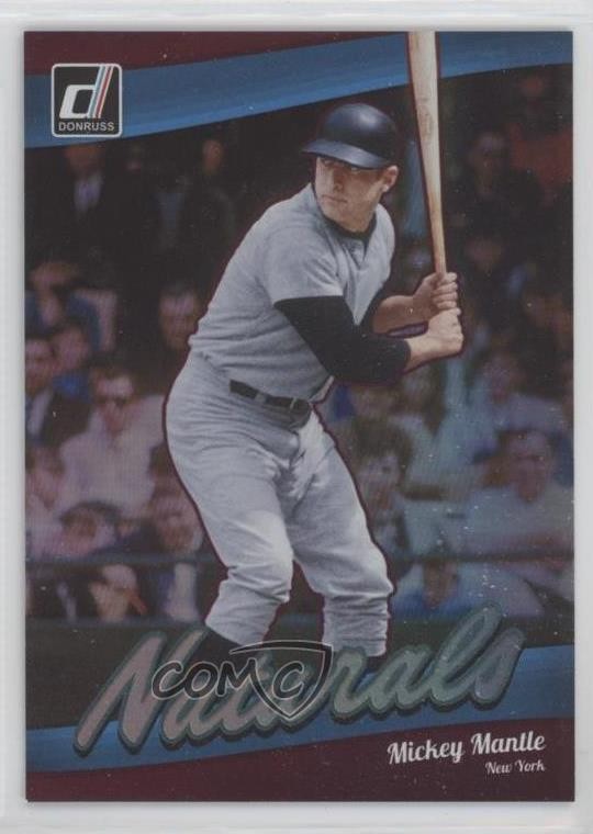 2023 Panini Donruss Naturals Mickey Mantle #N1 HOF 4z8