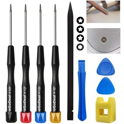 oGoDeal P2 P5 P6 Pentalobe Screwdriver, 5 Pointed Star, 0.8mm, 1.2mm Black 