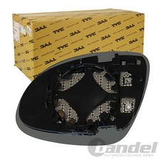TYC SPIEGELGLAS ASPH&Auml;RISCH BEHEIZBAR LINKS passend f&uuml;r SEAT ALHAMBRA SKODA YETI