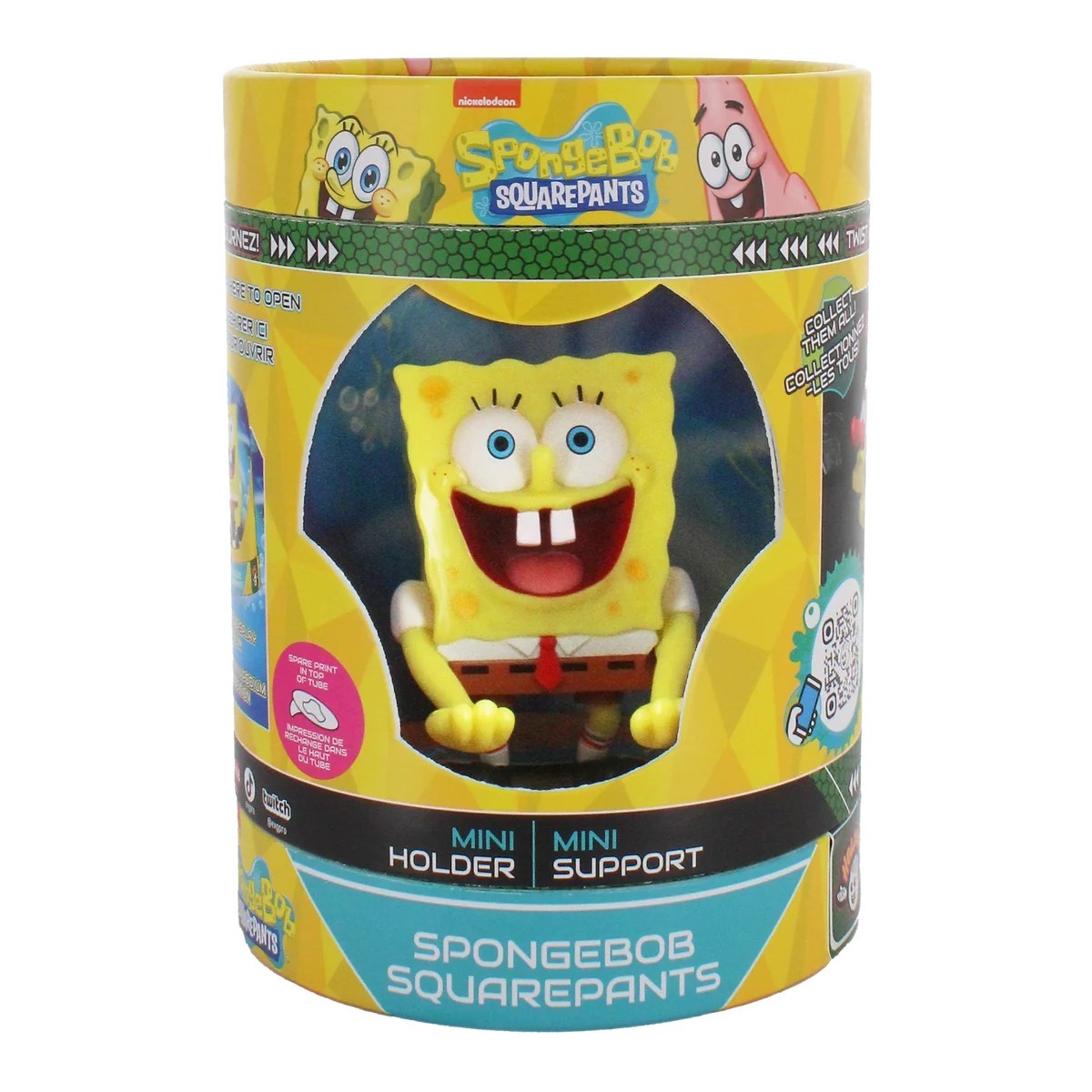 SpongeBob SquarePants Mini Holdemz Holder Phone And Earbuds Holder Cable Guys - Image 2