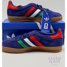 Adidas FIFA Gazelle Indoor Victory Blue/Green/Scarlet Size Men's 5.5 NIB