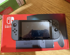 Nintendo Switch Handheld System Console Grey Joy-Con USB-C Connectivity