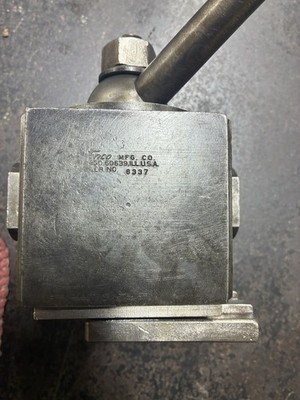 Enco Quick Change Tool Post With Holders