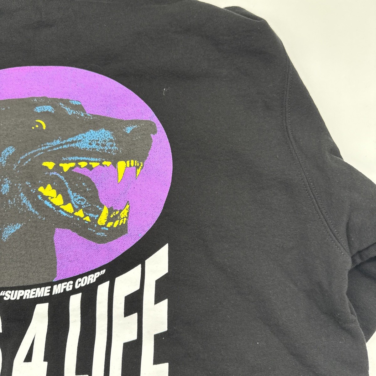 Supreme Doggs 4 Life Hoodie Black Size Large Rare Box logo Supreme Doggs 4 Life Hoodie Black Size Large Rare Box logo
