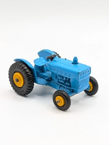 Matchbox Lesney 39c Ford Tractor 1967 blue original vintage diecast toy car