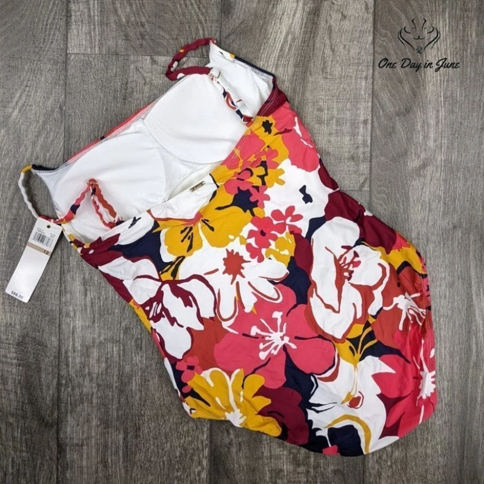 Traje de baño floral de una pieza Anne Cole talla 12 Foto 4 de 4