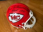 Jan Stenerud Signed Autographed Kansas City Chiefs Riddell Mini Helmet JSA