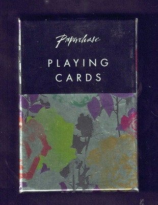 VINTAGE ROSE PLAYING CARDS : Paperchase : Karten unbenutzt