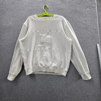 Lewis Hamilton x Tommy Hilfiger Men Sweatshirt L White Embroidered Logo